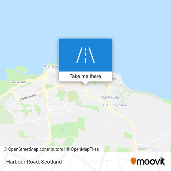 Harbour Road map