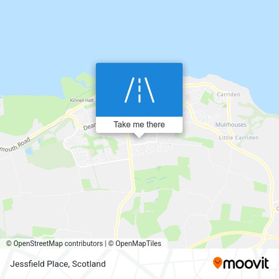 Jessfield Place map
