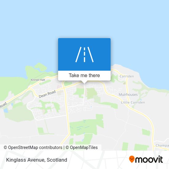 Kinglass Avenue map