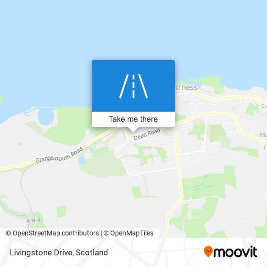 Livingstone Drive map