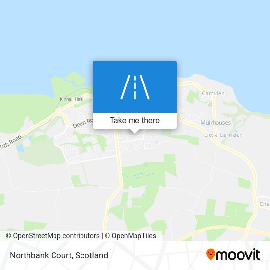 Northbank Court map