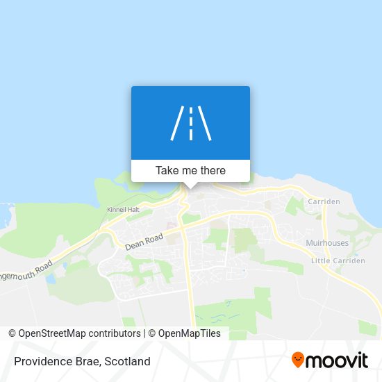 Providence Brae map