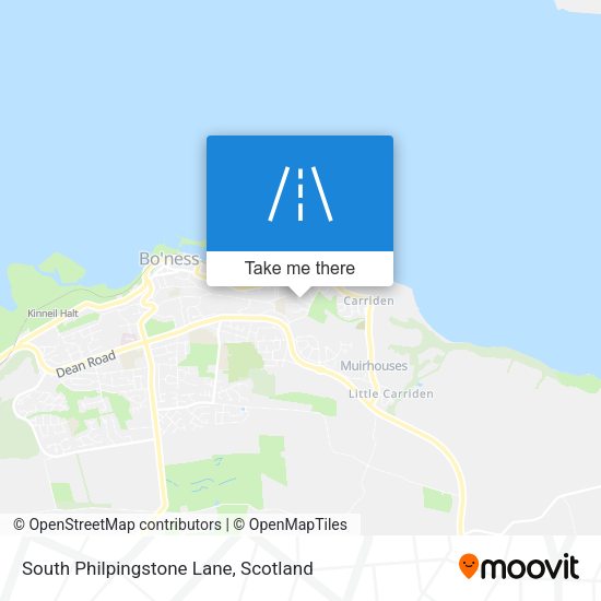South Philpingstone Lane map