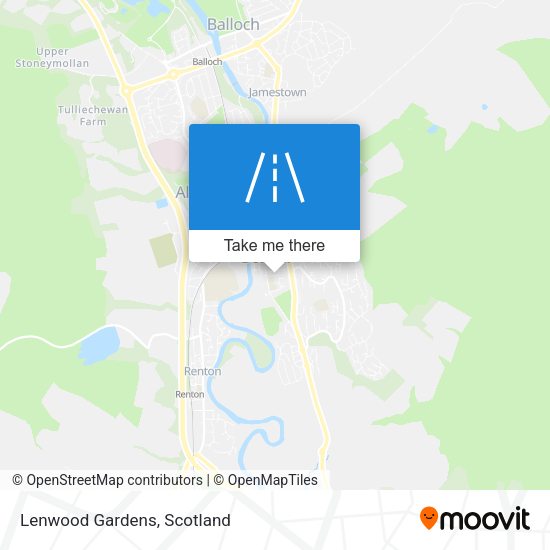 Lenwood Gardens map