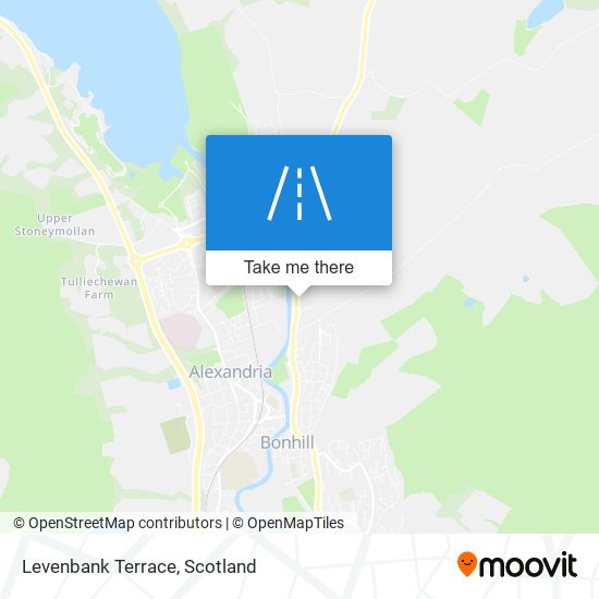 Levenbank Terrace map