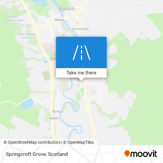 Springcroft Grove map