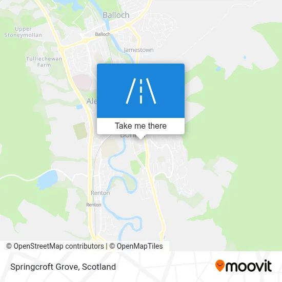 Springcroft Grove map