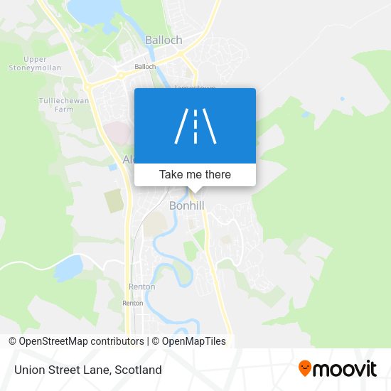 Union Street Lane map