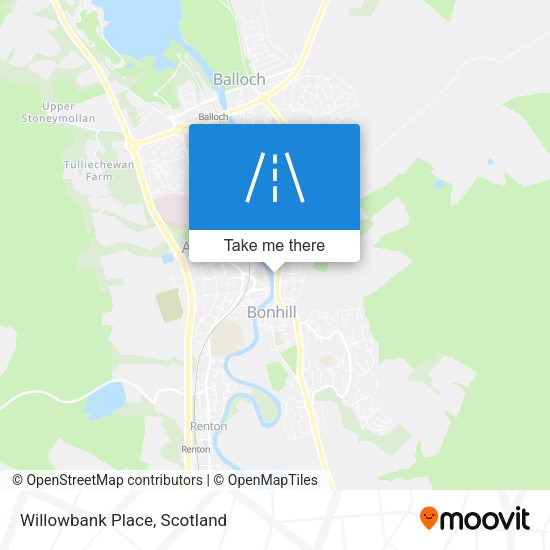Willowbank Place map