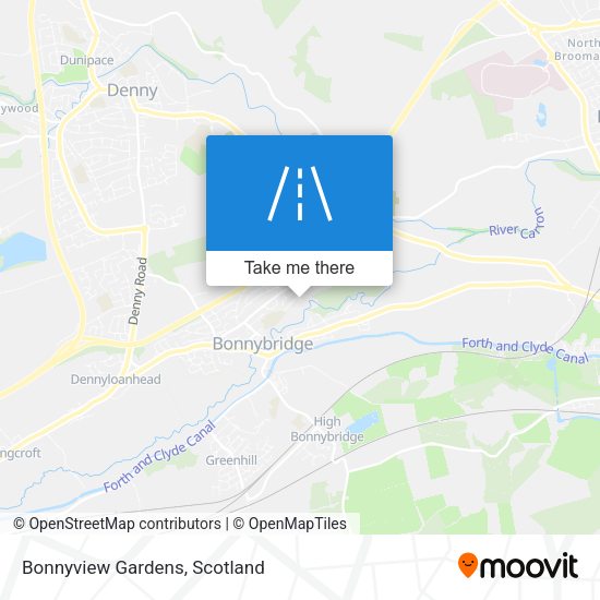 Bonnyview Gardens map