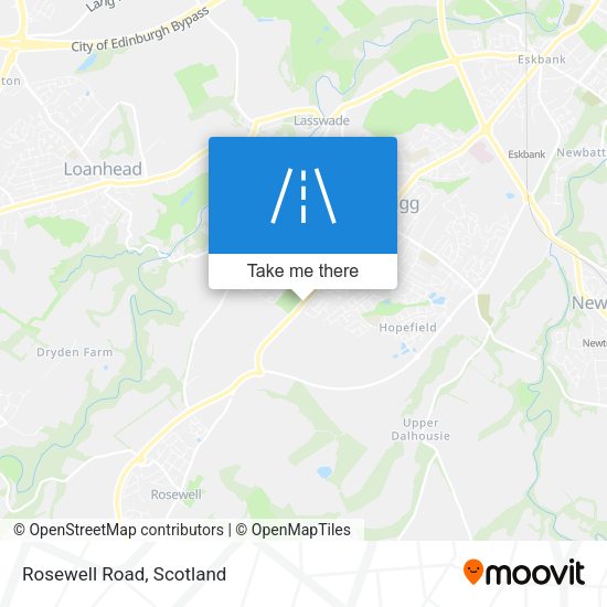 Rosewell Road map