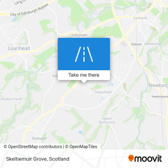 Skeltiemuir Grove map