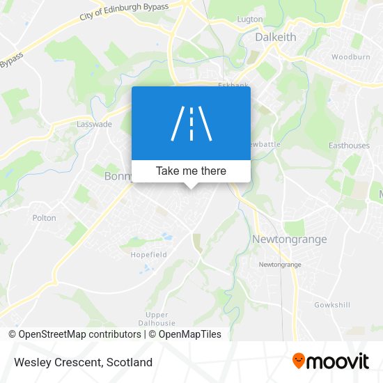 Wesley Crescent map