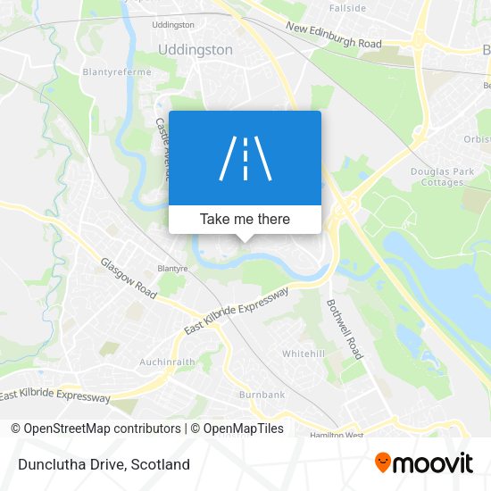 Dunclutha Drive map