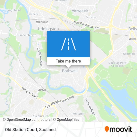 Old Station Court map