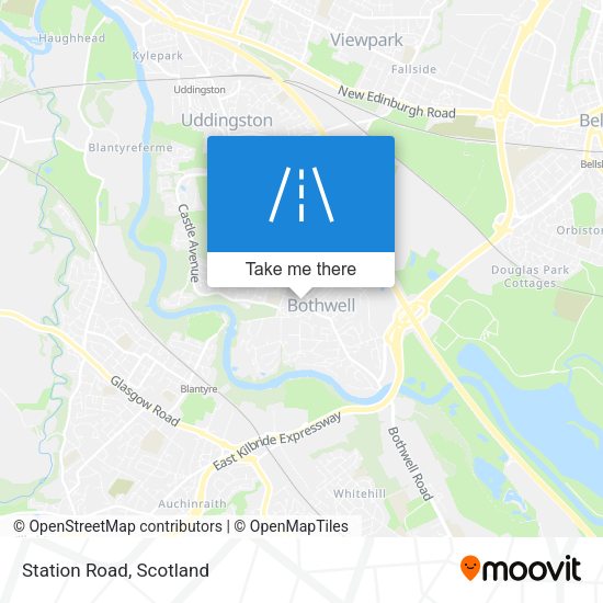 Station Road map