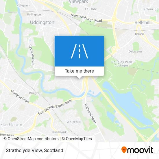 Strathclyde View map