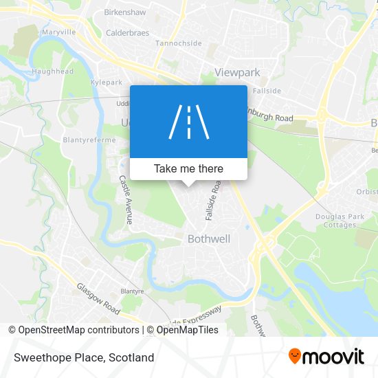 Sweethope Place map