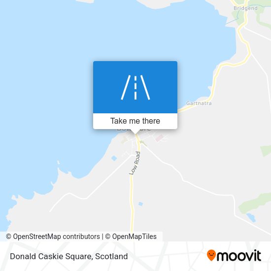 Donald Caskie Square map
