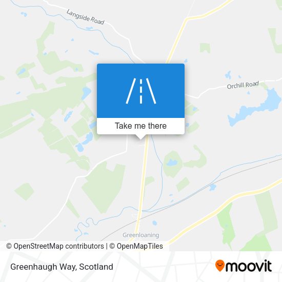 Greenhaugh Way map