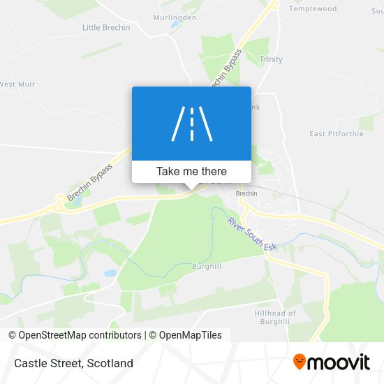 Castle Street map