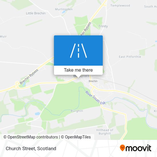 Church Street map
