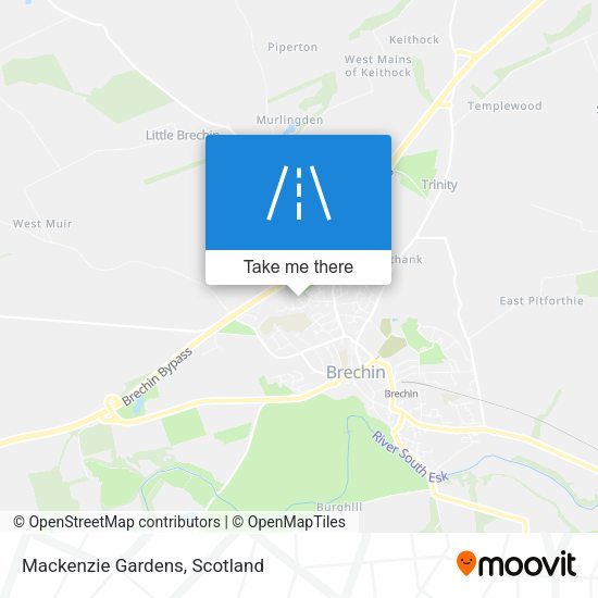 Mackenzie Gardens map