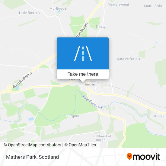 Mathers Park map