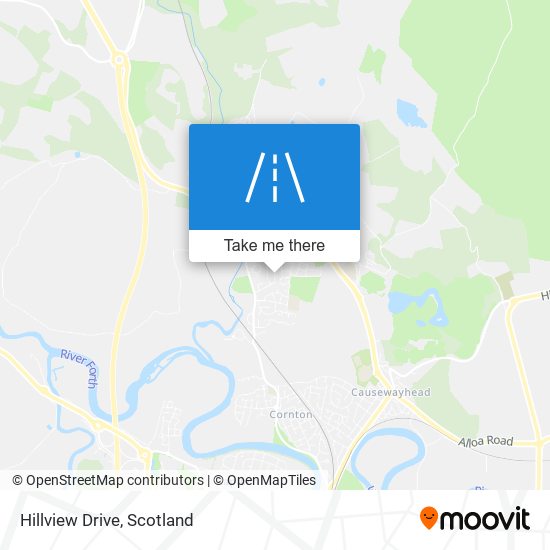 Hillview Drive map