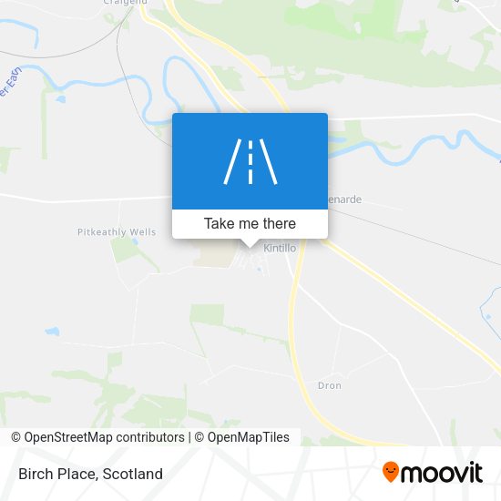 Birch Place map