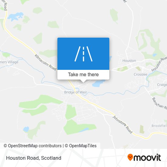 Houston Road map
