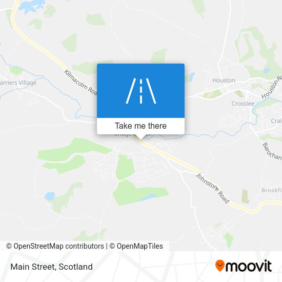 Main Street map