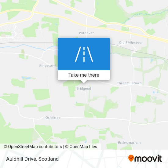 Auldhill Drive map