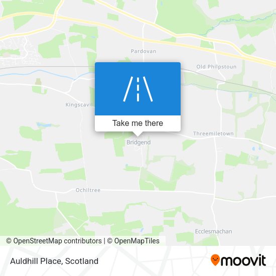 Auldhill Place map