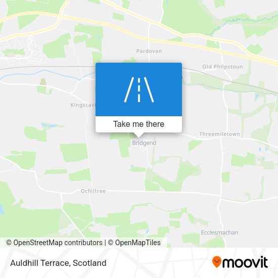 Auldhill Terrace map