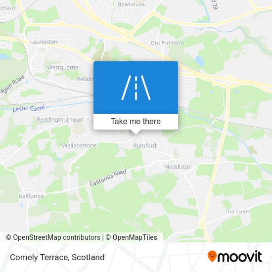 Comely Terrace map