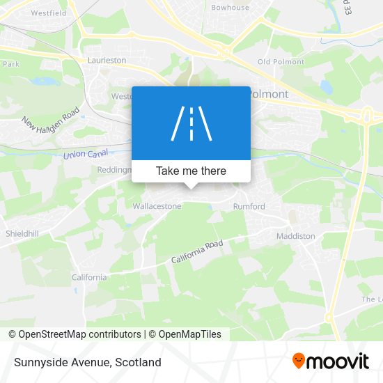 Sunnyside Avenue map