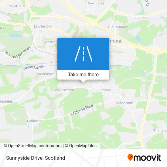 Sunnyside Drive map