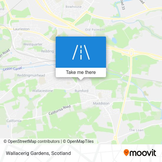 Wallacerig Gardens map