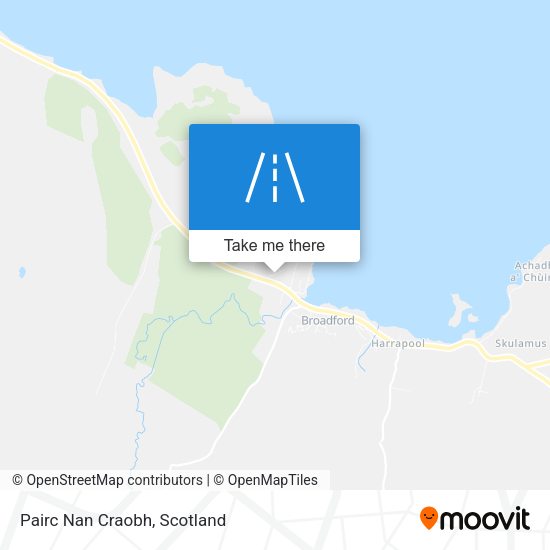 Pairc Nan Craobh map