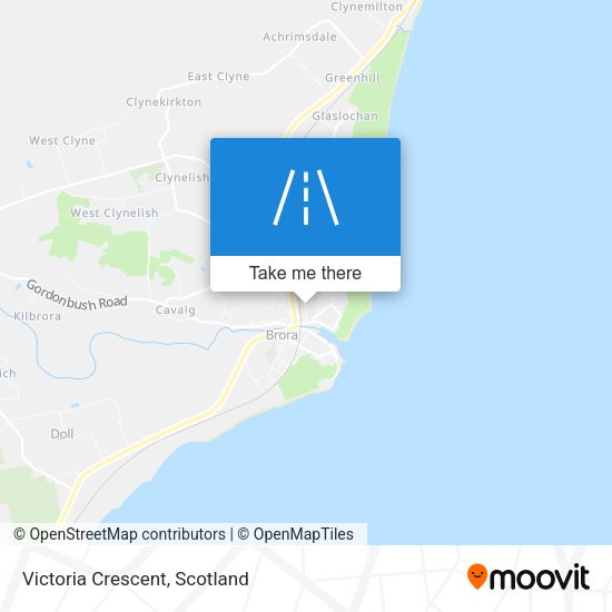Victoria Crescent map