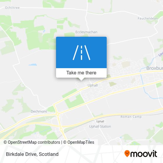 Birkdale Drive map