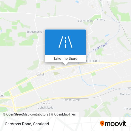Cardross Road map