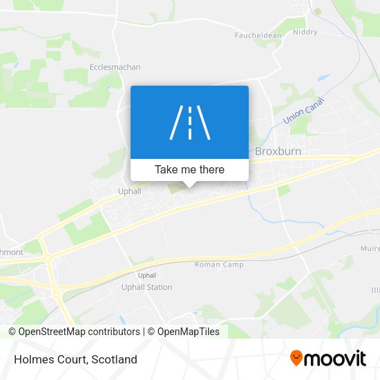 Holmes Court map