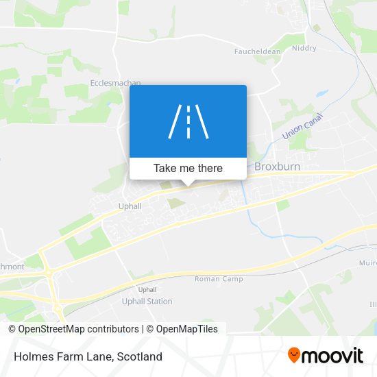 Holmes Farm Lane map