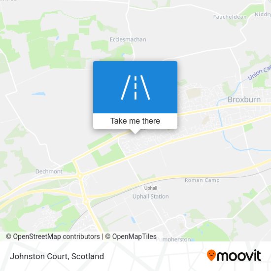 Johnston Court map
