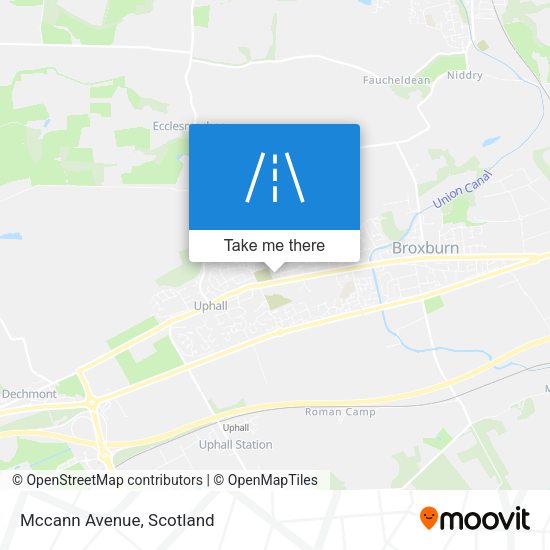 Mccann Avenue map