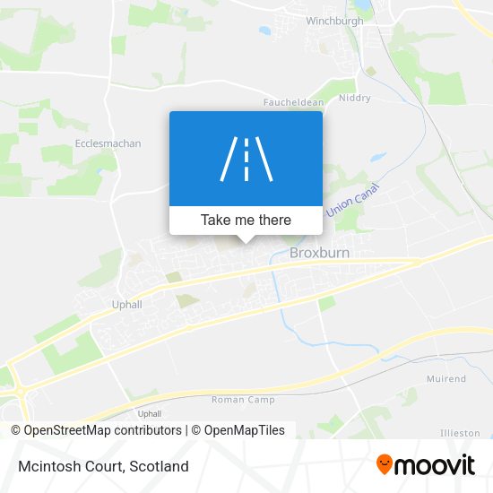 Mcintosh Court map