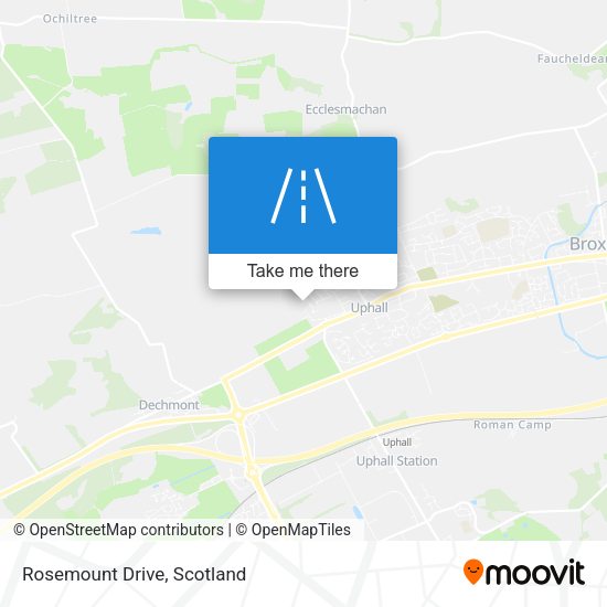 Rosemount Drive map