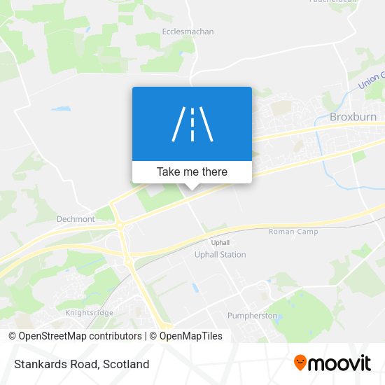 Stankards Road map
